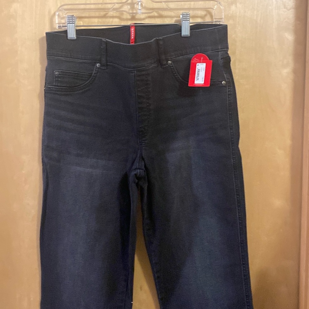 SPANX NEW LG straight leg vintage black